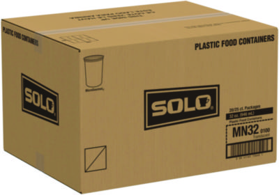 Microgourmet Plastic Deli Container, 32 oz, 4.7