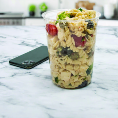 Microgourmet Plastic Deli Container, 32 oz, 4.7