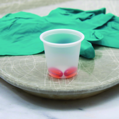 Polystyrene Portion Cups, 1.25 oz, Plastic, Translucent, 2,500/Carton