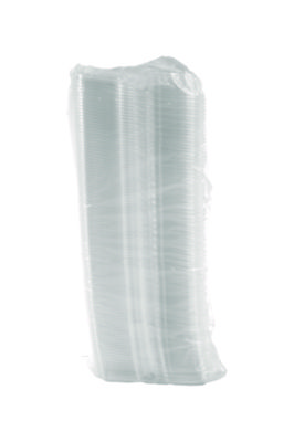 Dart ClearPac SafeSeal Tamper-Resistant/Evident Containers, Domed Lid, 8 oz, Clear, Plastic, 100/Bag, 2 Bags/Carton (DCCCH8DED) DCCCH8DED