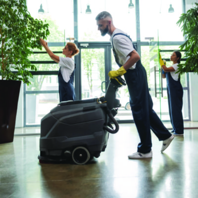 Industrial Floor Cleaner, Clean Scent, 5 gal Pail