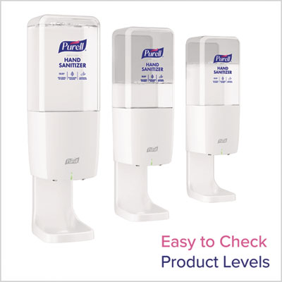 ES10 Automatic Hand Sanitizer Dispenser, 4.33 x 3.96 x 10.31, White