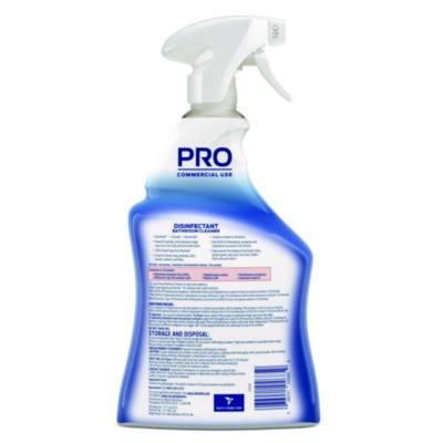 Disinfectant Bathroom Cleaner, 32 oz Spray Bottle, 12/Carton