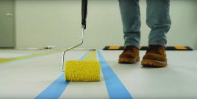 Commercial The MULE (Modified Urethane Latex Epoxy), Interior/Exterior, Gloss Glass White, 1 gal Bucket/Pail, 2/Carton