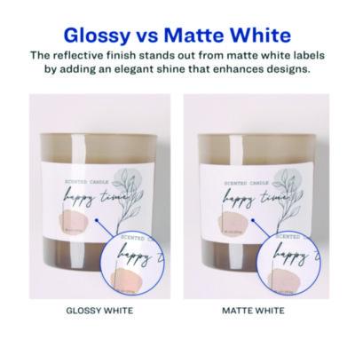 Glossy White Easy Peel Mailing Labels w/ Sure Feed Technology, Laser Printers, 1 x 2.63, White, 30/Sheet, 25 Sheets/Pack