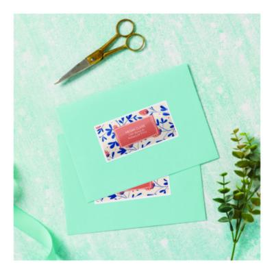 Avery Glossy White Easy Peel Mailing Labels W/ Sure Feed Technology, Laser Printers, 2 X 4, White, 10/sheet, 25 Sheets/pack (AVE6528) AVE6528