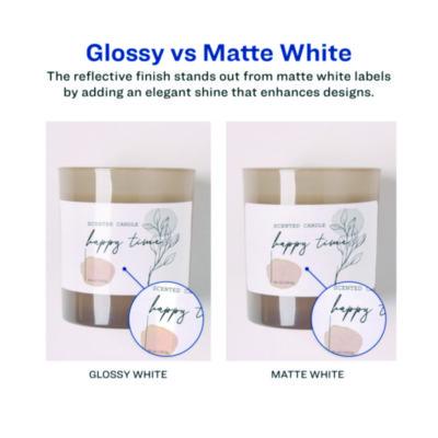 Glossy White Easy Peel Mailing Labels w/ Sure Feed Technology, Laser Printers, 2 x 4, White, 10/Sheet, 25 Sheets/Pack