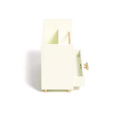 Juliet Desk Organizer, 3 Compartments, 1 Drawer, 9.5