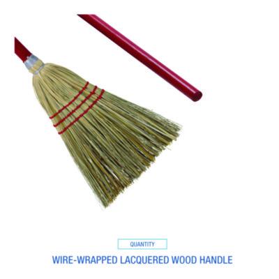Corn/Fiber Brooms, Corn/Synthetic Fiber Bristles, 36