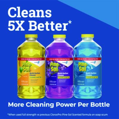 CloroxPro Multi-Surface Cleaner Concentrated, Sparkling Wave Scent, 80 oz Bottle