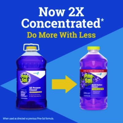 CloroxPro Multi-Surface Cleaner Concentrated, Lavender Clean Scent, 80 oz Bottle