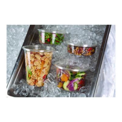 Renewable and Compostable Round Deli Containers, 16 oz, 4.63