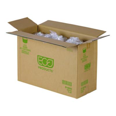 Renewable and Compostable Round Deli Containers, 16 oz, 4.63