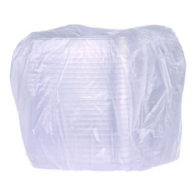 Lids for Regalia Sugarcane 160 oz Bowls, 12 x 12 x 1.9, Clear, 50/Carton