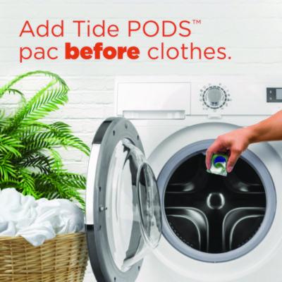 PODS Laundry Detergent, HE Compatible, Clean Breeze, 36 oz Tub, 42 Pacs/Tub