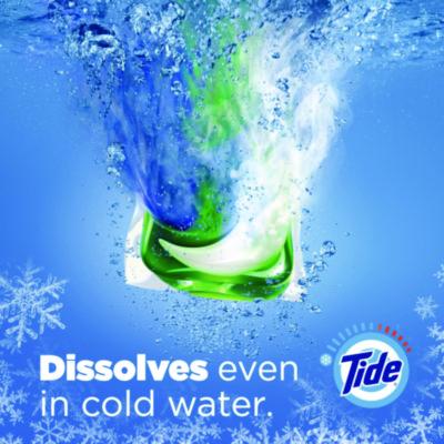 PODS Laundry Detergent, HE Compatible, Spring Meadow, 66 oz Tub, 76 Pacs/Tub, 4 Tubs/Carton