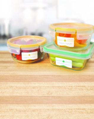 White Dissolvable Labels w/ Sure Feed, 1.25 x 2.38, White, 90/PK