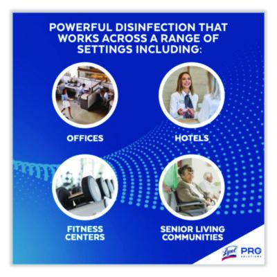 Disinfectant Foam Cleaner, 24 oz Aerosol Spray