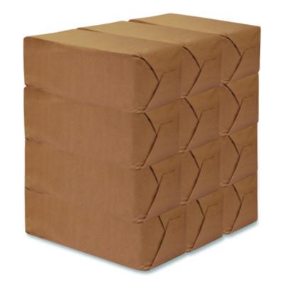 Select Full Fold II Napkins, 1-Ply, 12 x 8.5, White, 800/Pack, 12 Packs/Carton