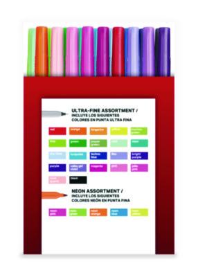 Permanent Markers Ultimate Collection, Assorted Tip Sizes/Types, Assorted Colors, 72/Pack