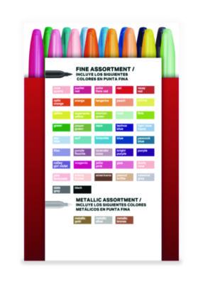 Permanent Markers Ultimate Collection, Assorted Tip Sizes/Types, Assorted Colors, 72/Pack