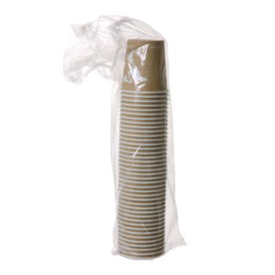 WorldArt Hot Cups, 4 oz, Paper, Tan, 1,000/Carton