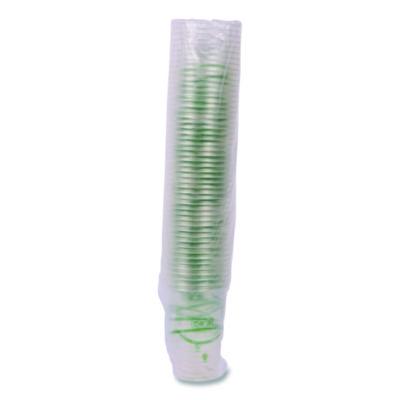 GreenStripe PLA Cold Cups, 10 oz, Plastic, Clear, 1,000/Carton
