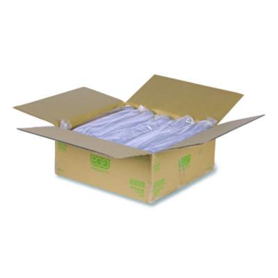 GreenStripe Cold Cup Dome Lids, No Hole, Fits 9 oz to 24 oz Cold Cups, Plastic, Clear, 100/Pack, 10 Packs/Carton