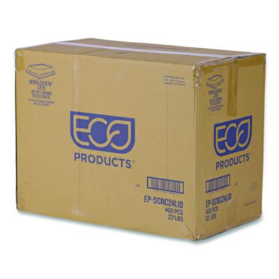 LID,24OZ,RCTNGL,CLR,N