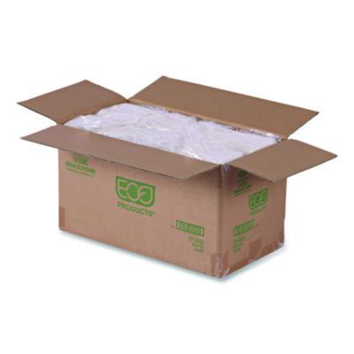 WorldView Renewable Molded Fiber Containers, 10 oz, 5.04 x 5.04 x 1.09, White, 800/Carton