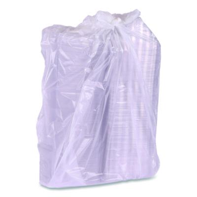 Compostable Takeout Wedge Sandwich Containers, 4.25 x 4.25 x 6.5 x 3, Clear, Plastic, 500/Carton