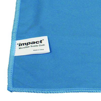 Lightweight Microfiber Cloths, 16 x 16, Blue, 12/Pack, 18 Packs/Carton