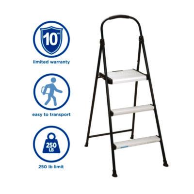 STEPSTOOL,3-STEP,BKSV