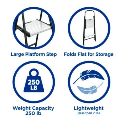 STEPSTOOL,2-STEP,BKSV