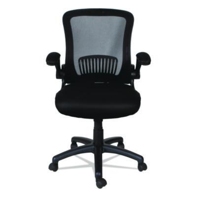 Alera EB-E Series Swivel/Tilt Mid-Back Mesh Chair, Supports Up to 275 lb, 18.11
