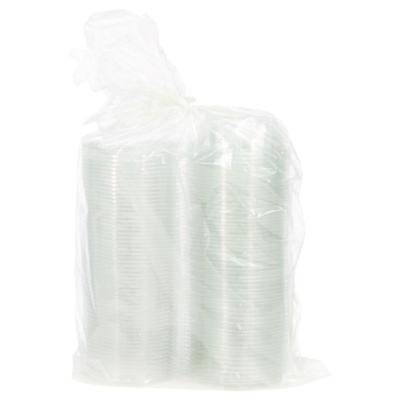 SafeSeal Tamper-Resistant, Tamper-Evident Bowls with Flat Lid, 8 oz, 5.5