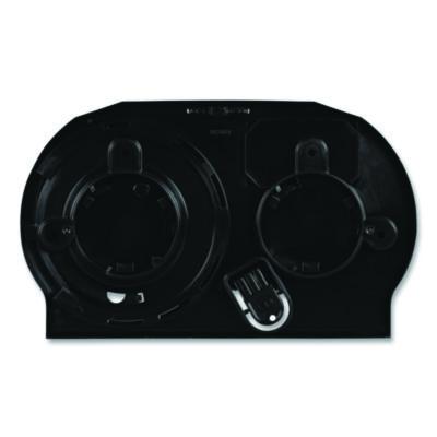 Standard Twin Toilet Tissue Dispenser, 13 x 6.75 x 8.75, Black