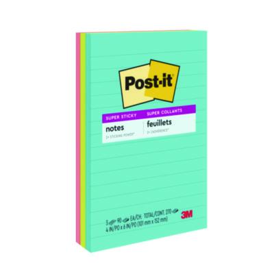 Office Essentials Kit, 7 Pads Assorted Super Sticky Notes, 1 Pack Flags, Roll Magic Tape, Roll Super-Hold Tape, 1 Scissors