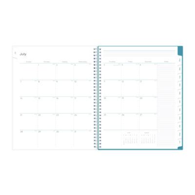Ditsy Dapple Light CYO Cover Weekly/Monthly Lesson Planner, 2024-2025, Nine Classes, Multicolor Cover, (144) 11 x 8.5 Pages