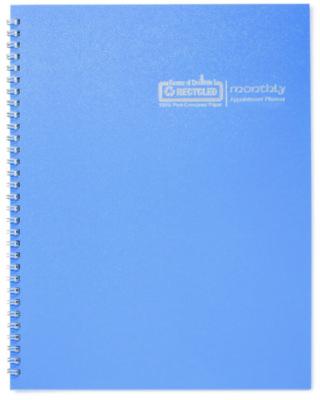 Seasonal Monthly Planner, Illustrated Seasons Artwork, 10 x 7, Light Blue Cover, 12-Month (Jan to Dec): 2025