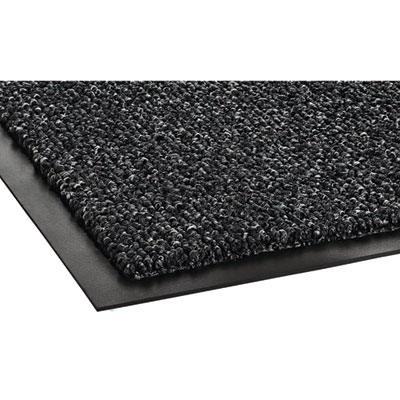 Crown Cross-Over Indoor/outdoor Wiper/scraper Mat, Olefin/poly, 36 X 60, Gray (CWNCS0035GY) CWNCS0035GY