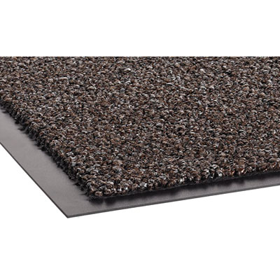 Crown Cross-Over Indoor/outdoor Wiper/scraper Mat, Olefin/poly, 48 X 72, Brown (CWNCS46BRO) CWNCS46BRO