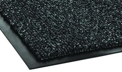 Crown Cross-Over Indoor/outdoor Wiper/scraper Mat, Olefin/poly, 48 X 72, Gray (CWNCS0046GY) CWNCS0046GY