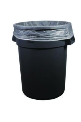 High-Density Waste Can Liners, 45 gal, 11 mic, 40