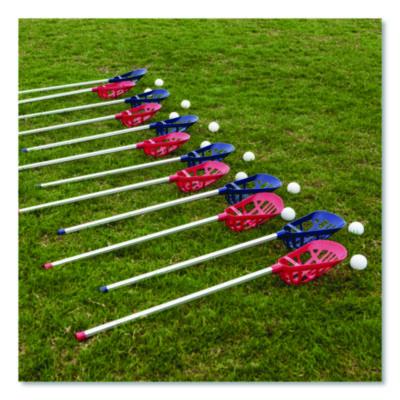 Champion Sports Soft Lacrosse Set, 6 Balls/12 Sticks (CSILAXSR) CSILAXSR
