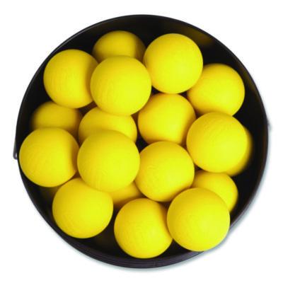 Champion Sports Bucket of Lacrosse Balls, Regulation Size, Yellow, 36 Balls/Bucket (CSILBYN36) CSILBYN36