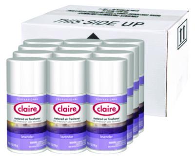Metered Air Freshener, Lavender, 11 oz Aerosol Spray, 12/Carton
