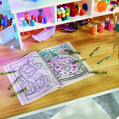 Bold and Bright Construction Paper Crayons, Assorted Colors, 24/Box