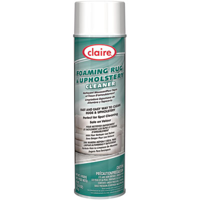 Foaming Rug and Upholstery Cleaner, Ammonia Scent, 12/Carton