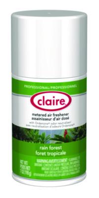Metered Air Freshener, Rain Forest, 11 oz Aerosol Spray, 12/Carton